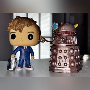 Funko 355 Doctor Who - Tenth Doctor with hand & Dalek